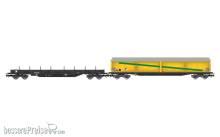 Jouef HJ6332 - ETF, 2-tlg. Set Bauzug, Res mit Lagercontainer + Habils-Schiebewandwagen