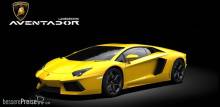 Pocher HK119 - POCHER Lamborghini Aventador LP700-4 Giallo Orion 1:8