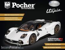 Pocher HK123 - POCHER Pagani Utopia Coupé - Bianco Perla 1:8