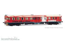 Lima HL2677 - FS, Dieseltriebwagen der Reihe ALn 668 3300 Serie, „KIMBO”-Farbgebung rot