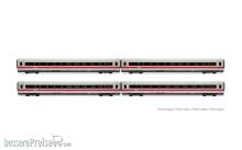 Lima HL4687 - DB AG, ICE1, Tz 186 „Chur”, 4-tlg. Set Zwischenwagen (1 x Wagen 1. Klasse + 3 x Wagen 2. Klasse), „Bock auf Graubünden”
