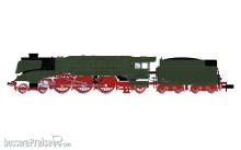 Arnold HN2663 - DR, Dampflokomotive Baureihe 18 201, Kohletender, 1. Original-Farbgebung (grün ohne Zierlinie), Ep. III