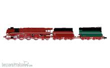 Arnold HN2664S - Dampflokomotive 18 201, Öltender, rote Farbgebung mit grünem Tender, Ep. V, mit Sounddecoder