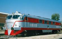 Arnold HN2673 - RENFE, Diesellokomotive 352-007 „Virgen de la Almudena“, rot-silberne Farbgebung