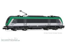 Arnold HN2680S - SNCF, Elektrolokomotive BB 436242, silber-grüne FRET-Farbgebung mit „Casquette”-Logo, mit Multiprotokoll-Sounddecoder