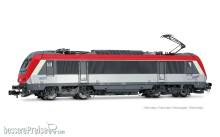 Arnold HN2681S - SNCF, Elektrolokomotive BB 36001, silber-rote Farbgebung mit „Casquette”-Logo, mit Multiprotokoll-Sounddecoder