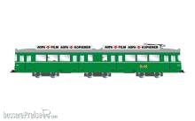 Arnold HN2692 - Basel, Duewag-Straßenbahn, grün mit Werbung