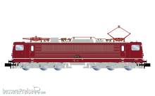 Arnold HN2693 - DR, Elektrolokomotive BR 250, mit Scherenstromabnehmern, dunkelrote Farbgebung