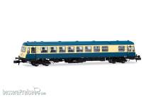 Arnold HN2696S - DB, 4-achs. Dieseltriebwagen Baureihe 627.0, blau-beige Farbgebung, mit Multiprotokoll-Sounddecoder