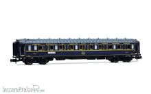 Arnold HN4486 - CIWL, 3-tlg. Zugset „Sud-Express“, Set 1/2, bestehend aus 1 x DD3 + 1 x AA 5000 in Grün mit Faltenbälgen + 1 x WL, Ep. III-IV