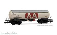 Arnold HN6722 - RENFE, 4-achs. Gaskesselwagen PRR, „AMONIACO ANHIDRO”, weiße Farbgebung