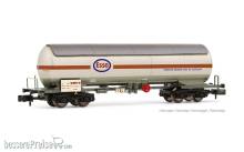 Arnold HN6724 - RENFE, 4-achs. Ammoniakkesselwagen PRR, „ESSO-Saltra“ grau-weiß-orange Farbgebung