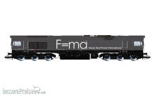Arnold HN9069 - Heavy Haul Power, dieselelektrische Lokomotive Class 66, graue Farbgebung, Ep. VI