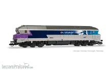 Arnold HN9087HM - SNCF, 6-ach. Diesellokomotive CC 72074, „En voyage“, mit BLE-Sounddecoder