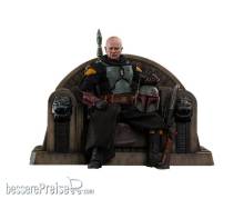Star Wars: The Mandalorian Actionfigur 1/6 Boba Fett Repaint Armor and Throne Special Edition 30 cm