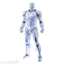Hot Toys HOT914572 - Iron Man 2 Movie Masterpiece Diecast Actionfigur 1/6 Iron Man Mark IV (Sub-Zero Fractal Armor) Hot Toys Exclusive 33 cm