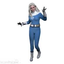 Hot Toys HOT914700 - The Fantastic Four: First Steps Movie Masterpiece Actionfigur 1/6 Invisible Woman 28 cm