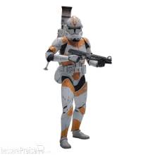 Hot Toys HOT9151012 - Star Wars: The Clone Wars Actionfigur 1/6 212th Attack Battalion Clone Trooper Deluxe Version 30 cm