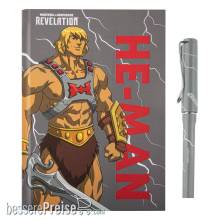 Masters of the Universe - Revelation: He-Man Thunder Deluxe Notebook Set (Notebook + Stift)