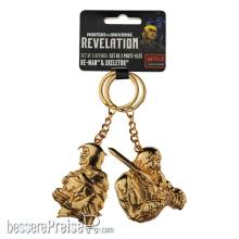 Cinereplicas HPE61028 - Masters of the Universe Metall Schlüsselanhänger 2er-Pack He Man & Skeletor