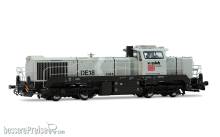 Rivarossi HR2920 - DB/NorthRail, Diesellokomotive Vossloh DE 18, in hellgrauer Farbgebung, Ep. VI