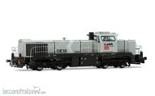 Rivarossi HR2920S - DB/NorthRail, Diesellokomotive Vossloh DE 18 in hellgrauer Farbgebung, Ep. VI, mit DCC-Sounddecoder