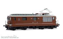 Rivarossi HR2959S - BLS, vierachsige elektrische Mehrzwecklokomotive Re 4/4 181 „Interlaken“, braun, Ep. IV, mit DCC-Sounddecoder