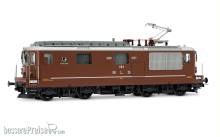 Rivarossi HR2960S - BLS, vierachsige elektrische Mehrzwecklokomotive Re 4/4 191 „Reichenbach“, mit Einholmstromabnehmer, braun, Ep. IV-V, mit DCC-Sounddecoder