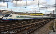Rivarossi HR2963 - Cisalpino, Hochgeschwindigkeitszug mit Neigetechnik der Reihe ETR 470, 4-tlg. Grundset, Ep. V