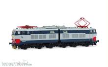Rivarossi HR2966 - FS, schwere sechsachsige Elektrolokomotive der Reihe E.656, 2. Serie in Originalfarbgebung, mit Regenrinne, Ep. IV
