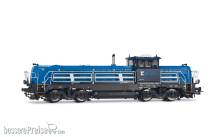 Rivarossi HR2972 - ?D Cargo, Diesellokomotive des Typs Effishunter 1000, blaue Farbgebung mit neuer Betriebsnummer, Epoche VI