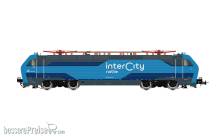Rivarossi HR2982S - FS, Elektrolokomotive E.402B in neuer blauer Lackierung „Intercity Notte“, Ep. VI, mit Sounddecoder