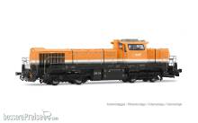 Rivarossi HR2988S - BASF, dieselelektrische Lokomotive Vossloh DE 18, orange/grau, Ep. VI, mit Sounddecoder
