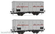 Rivarossi HR6562 - FS, 2-tlg. Fährboot-Kühlwagen Ifms 2achs