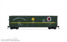 Rivarossi HR6665D - Northern Pacific, gedeckter Güterwagen mit Schwenkschiebetüren, grüne Farbgebung ohne Dachsteg, Betriebsnr. 98058