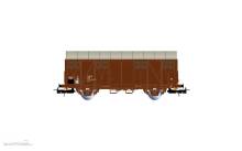 Rivarossi HR6697 - DR, 2-achs. gedeckter Güterwagen der Bauart Gs mit Zugschlusslaterne