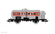 Rivarossi HR6707 - FS, 2-achs. Kesselwagen mit Bremserhaus, „Vermouth Radicati Torino”