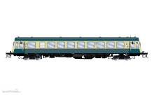 Rivarossi HR9000S - DB, 4-achs. Dieseltriebwagen Baureihe 627.0, blau-beige Farbgebung, mit DCC Sounddecoder