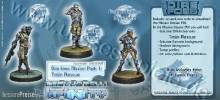Infinity INF280002 - Dire Foes Mission Pack 1: Train Rescue (PanOceania VS Morat) Bipandra, Anyat, Angus
