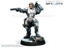 Corvus Belli Infinity INF280848 - Hector, Homerid Champion (Heavy Pistol, EXP CCW)
