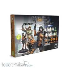 Corvus Belli INF281357-1174 - Infinity Yu Jing Paint Set Zhanshi Paramedic Exclusive