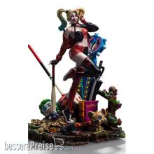 Iron Studios IS95597 - DC Comics Deluxe Art Scale Statue 1/10 Harley Quinn (Gotham City Sirens) 22 cm