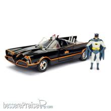 Jada Toys JADA253215001 - DC Comics Diecast Modell 1/24 Batman 1966 Classic Batmobile