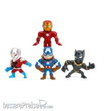 Jada Toys JADA253222014 - Avengers Nano Metalfigs Diecast Minifiguren 4-er Pack 6 cm