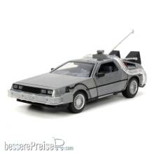 Jada Toys JADA253255038 - Zurück in die Zukunft Diecast Modell 1/24 Time Machine Model 1