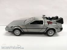 Jada Toys JADA32185 - Zurück in die Zukunft Hollywood Rides Diecast Modell 1/32 DeLorean Time Machine