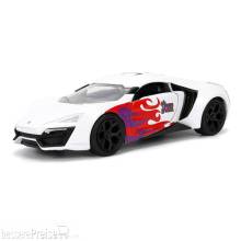 Jada Toys JADA9336140314R00 - DC Comics Diecast Modell 1/32 Lykan Hypersport Joker