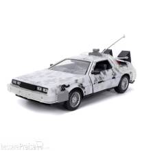 Jada Toys JADA9336145314R00 - Zurück in die Zukunft Diecast Modell 1/24 Time Machine Frost