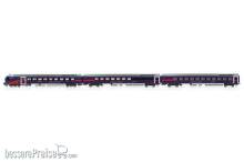 Jägerndorfer Collection JC12310 - 3er Set Nachtzugwagen DANI ÖBB NJ, Ep.VI, AC, HE