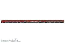 Jägerndorfer Collection JC72300 - 3er Set RJ Wagen mit Steuerwagen DANI ÖBB, Ep.VI - Lemke